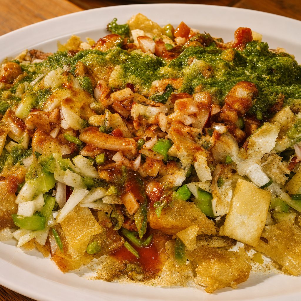 Samosa Chaat.