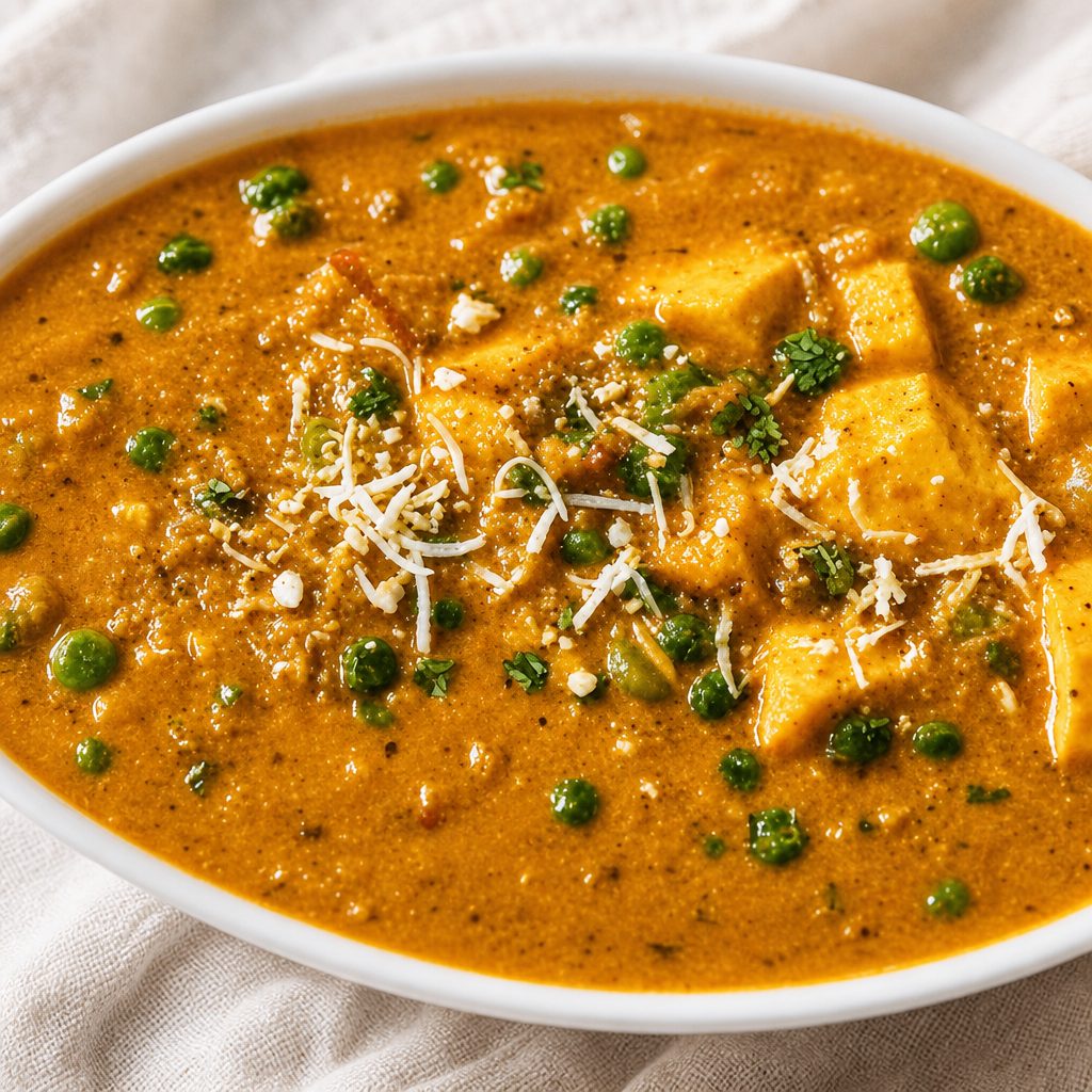 Matar Paneer.