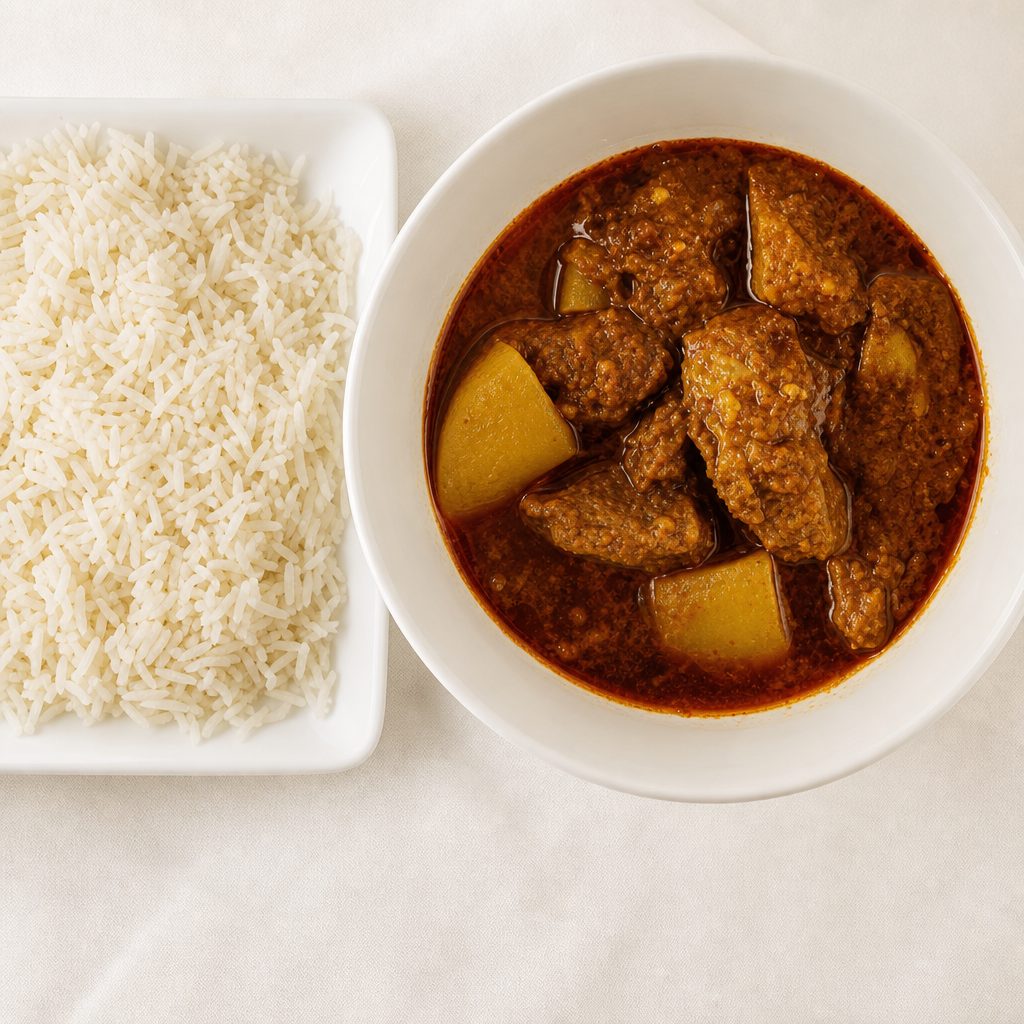 Chicken Vindaloo.