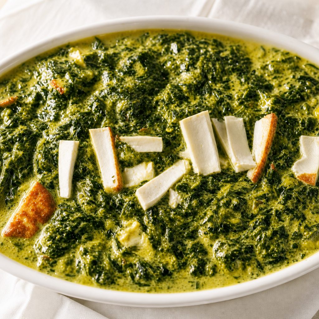 Saag Paneer.