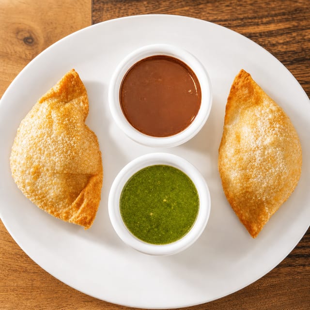 Lamb Samosa.